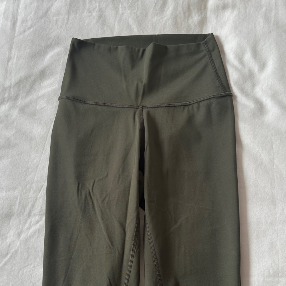 Forest Green High-Waisted Leggings